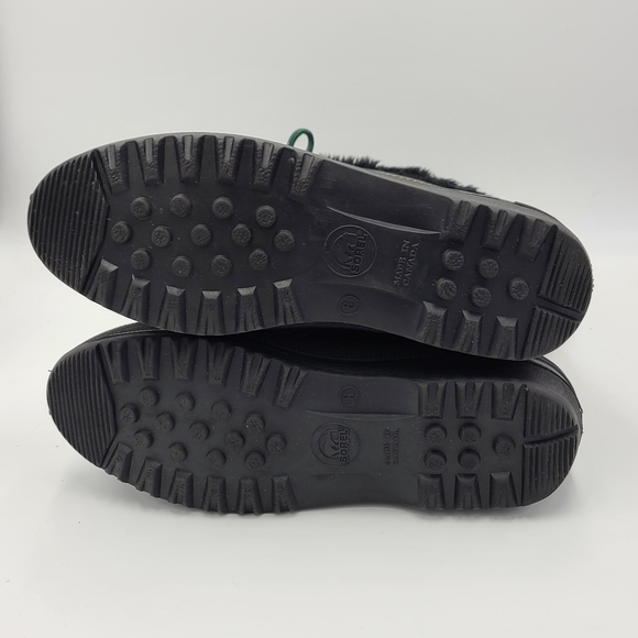 Sorel Badger Winter Boot Women's 8 - Olive Green - Picture 6 of 7